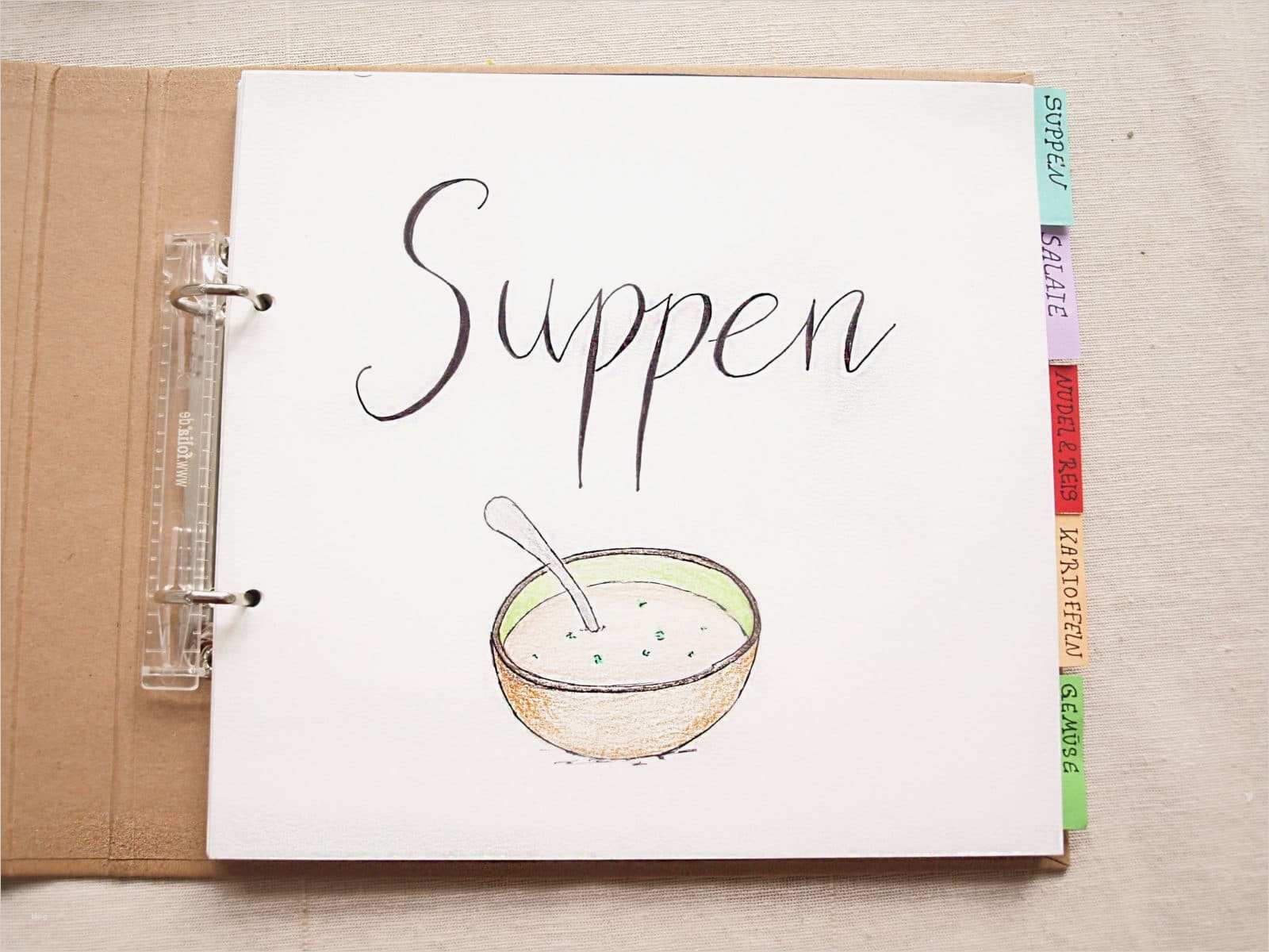 Backbuch Vorlage Einzigartig Diy Kochbuch Mit Tafelfolie Handmade Kultur