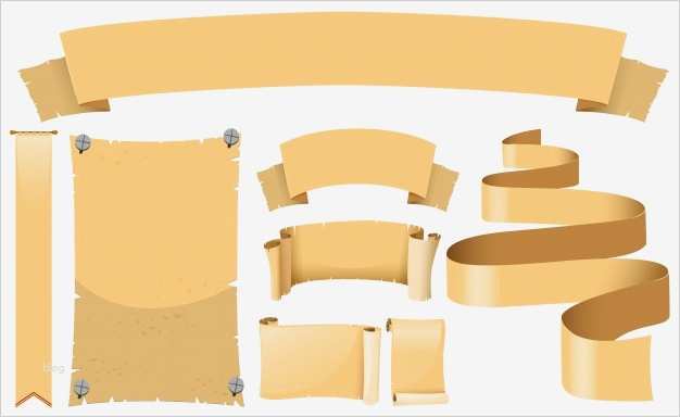 Banner Vorlage Erstaunlich Banner Vorlage In Mittelalterlichen Stil Illustration