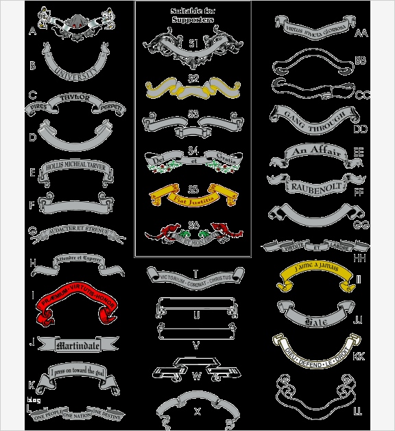 Banner Vorlage Inspiration Banner Vorlagen Als Pinsel