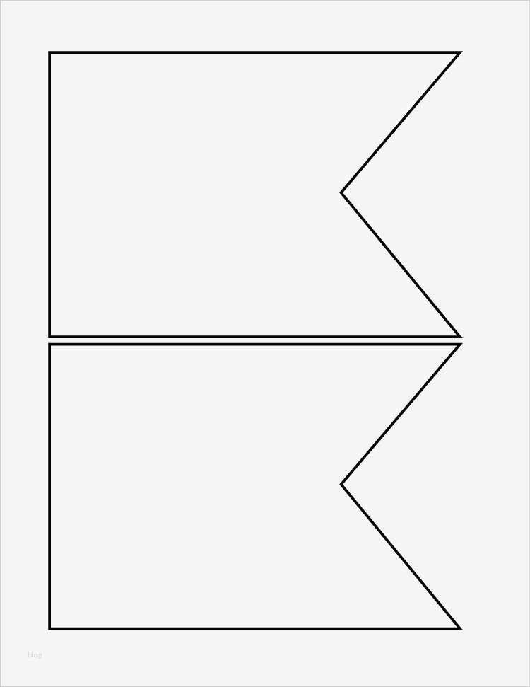 Banner Vorlage Neu Printable Pennant Banner Template