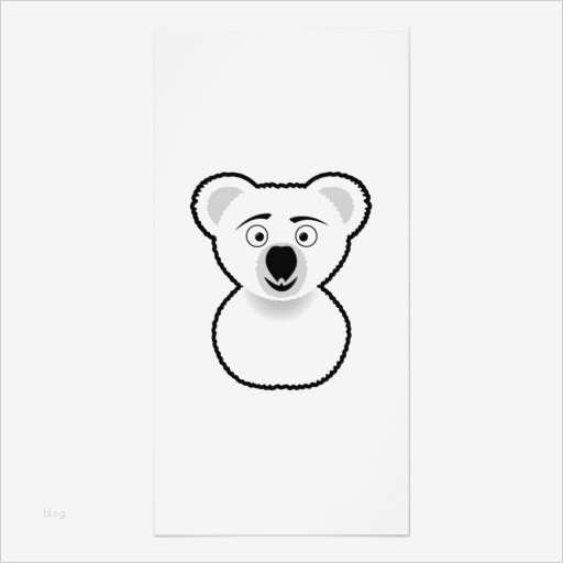 Bär Vorlage Luxus Cartoon Koala Bär Foto Karten Vorlage
