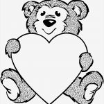 Bär Vorlage Wunderbar Baer Mit Herz 2 Ausmalbild &amp; Malvorlage Tiere