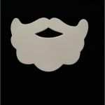 Bart Vorlage Cool 25 Pack Weiß Nicht Klebend Schaum Santa Bärte Santa Beard