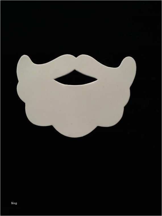 Bart Vorlage Cool 25 Pack Weiß Nicht Klebend Schaum Santa Bärte Santa Beard