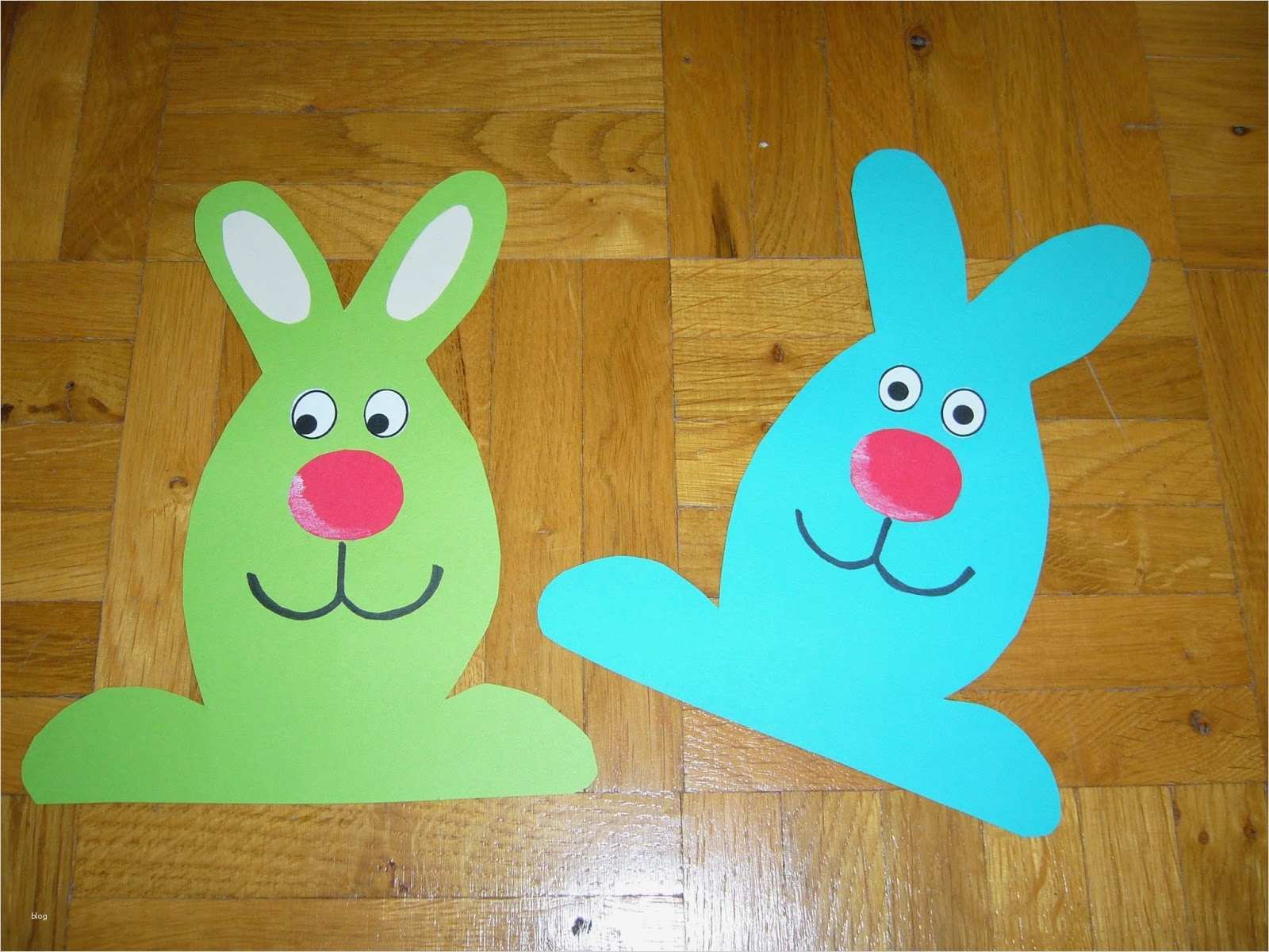 Basteln Für Ostern Vorlagen Erstaunlich Ideenreise Bunte Osterhasen Bastelvorlage