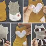 Basteln Mit Filz Vorlagen Cool Tiere Aus Filz Nähen