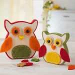 Basteln Mit Filz Vorlagen Fabelhaft Anleitung Süße Herbsteulen Aus Filz Basteln buttinette Blog
