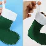 Basteln Mit Filz Vorlagen Wunderbar Nikolausstiefel Zum Befüllen Basteln Anleitungen Mit