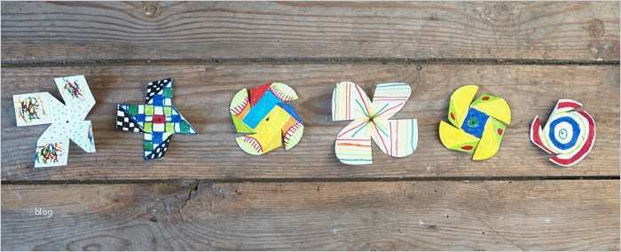 Basteln Mit Papier Vorlagen Süß Papierkreisel Basteln