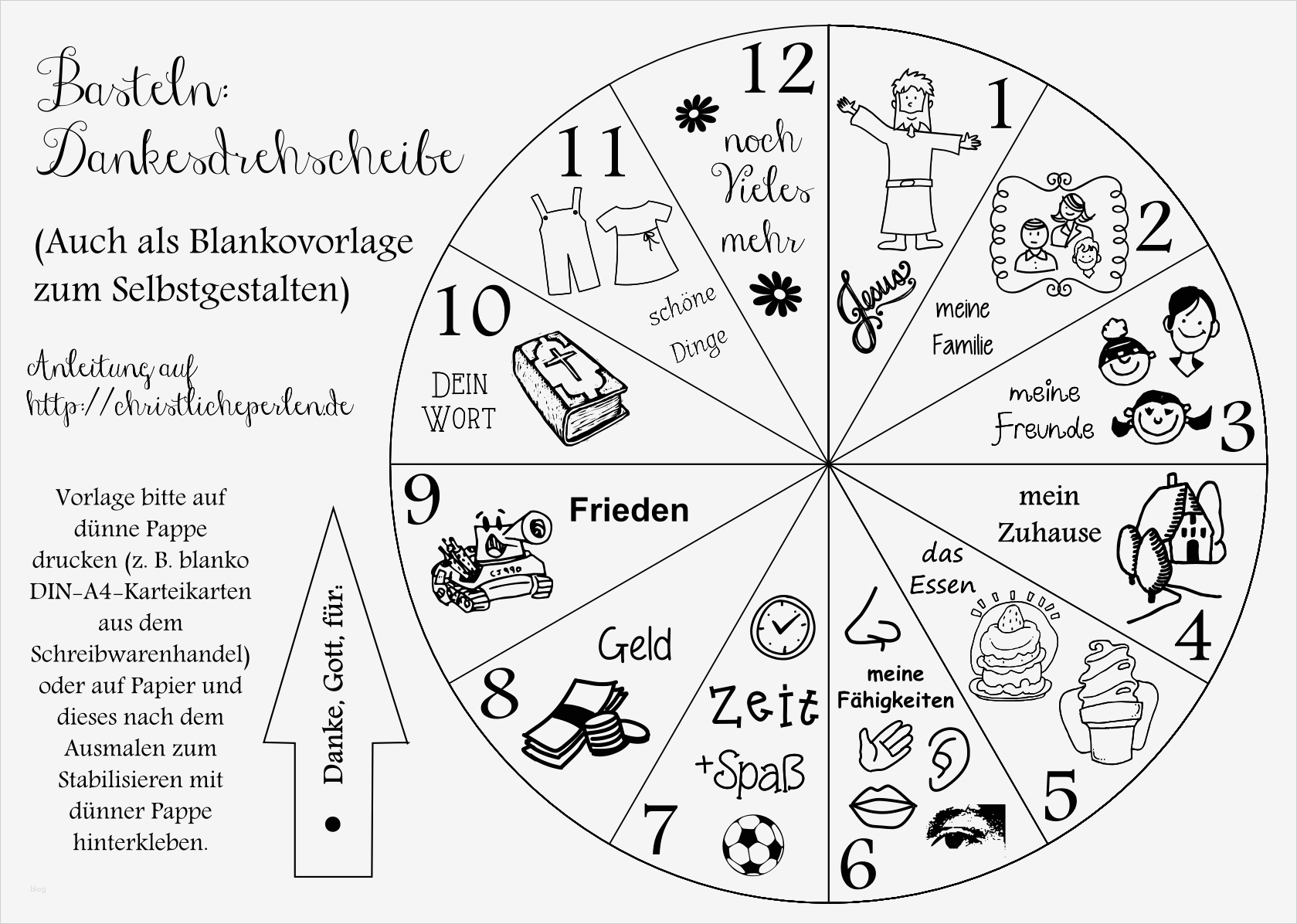 Basteln Vorlagen Kostenlos Ausdrucken Angenehm Basteln Dankesdrehscheibe