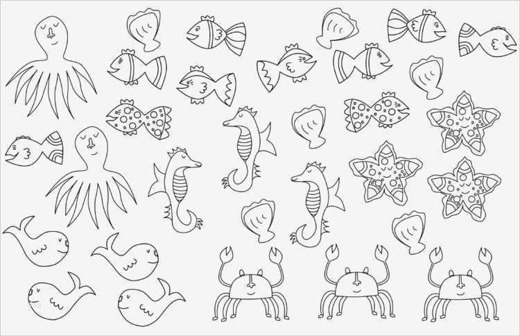 Basteln Vorlagen Kostenlos Ausdrucken Hübsch Fische Basteln Mit Kindern Zum Dekorieren Spielen Und