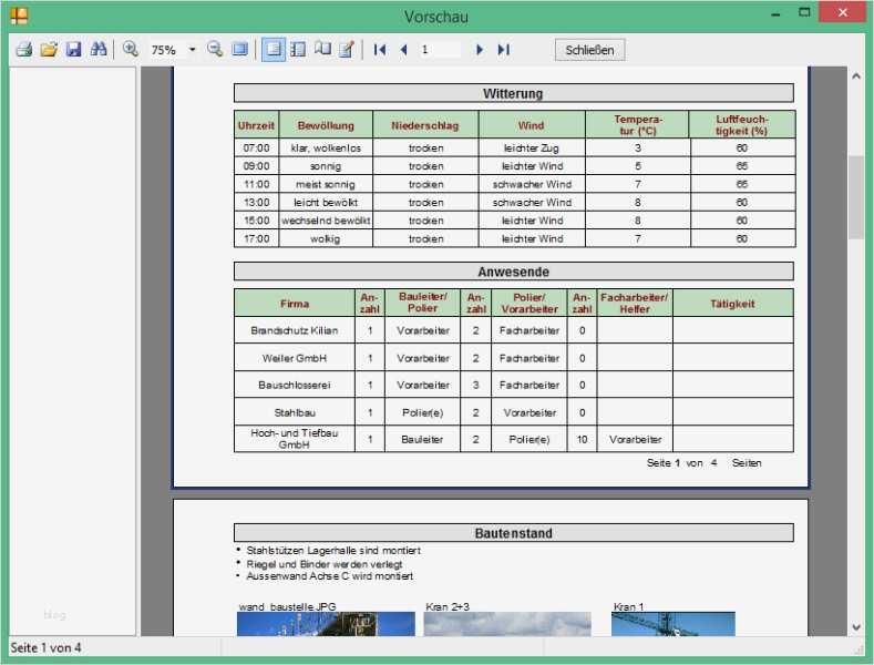 Bautagebuch Vorlage Inspiration This Bauthemen software Fachbeiträge
