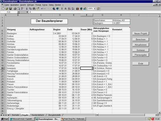 Bauzeitenplan Vorlage Elegant Ablauf Und Terminplanung Im Wohnungsbau