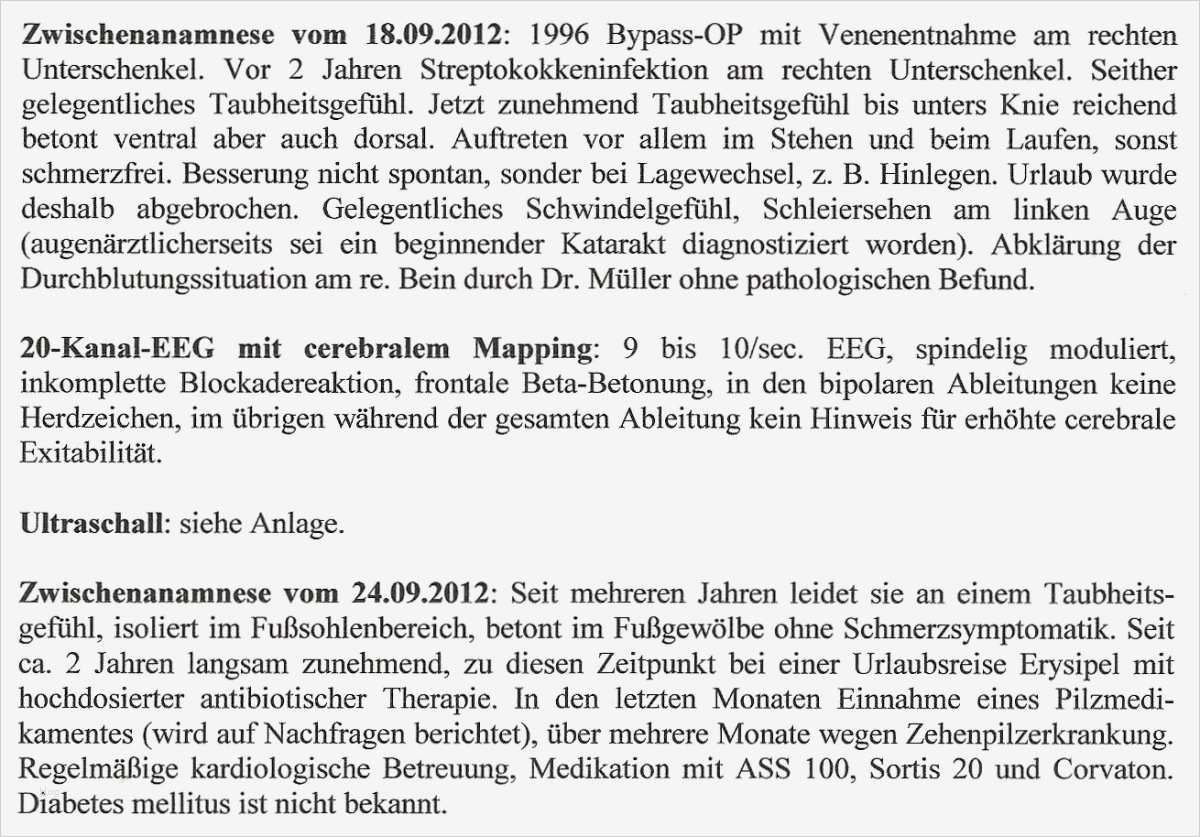 Befund Physiotherapie Vorlage Erstaunlich Der Arztbrief