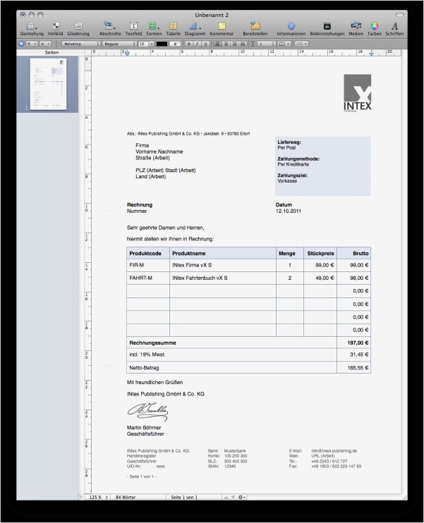 Belastungsanzeige Vorlage Kostenlos Wunderbar Einfache Rechnungsvorlage Kostenlos Einfache