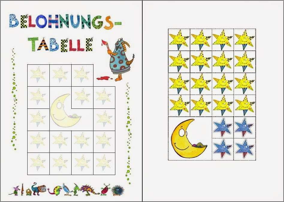 Belohnungstabelle Kinder Vorlage Wunderbar Kinderspiel Mompitz Letölthető