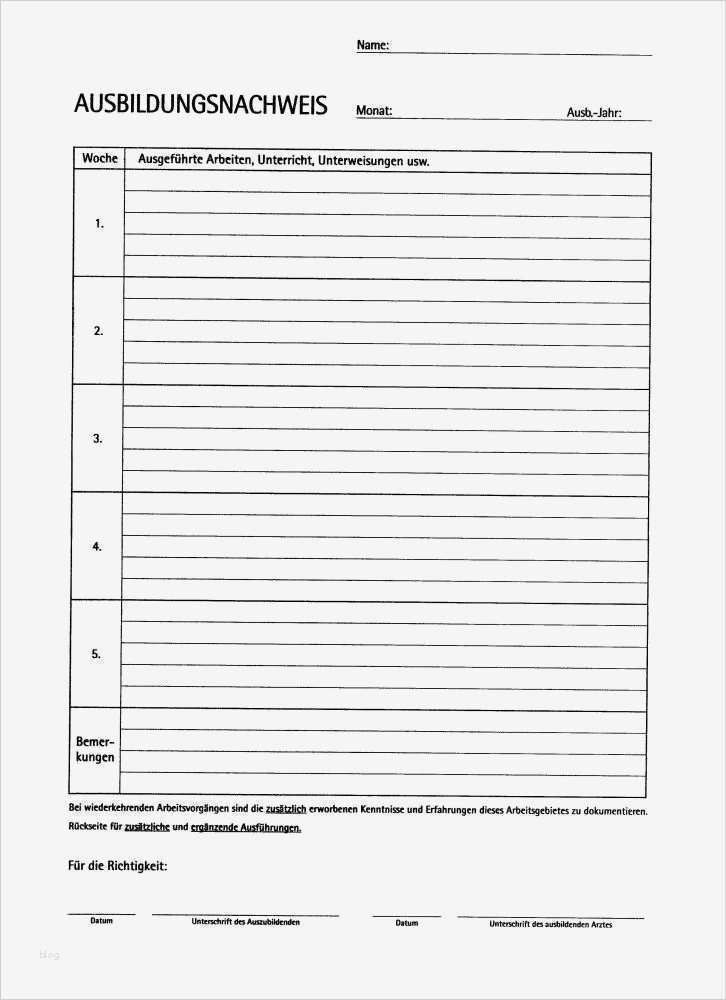 Berichtsheft Ausbildung Vorlage Inspiration Berichtsheft Vorlage Wöchentlich – Vorlagen Komplett