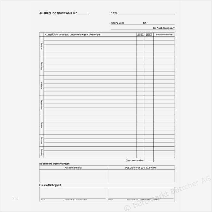 Berichtsheft Ausbildung Vorlage Wunderbar Wie Schreibt Man Einen Wöchentliches Berichtsheft