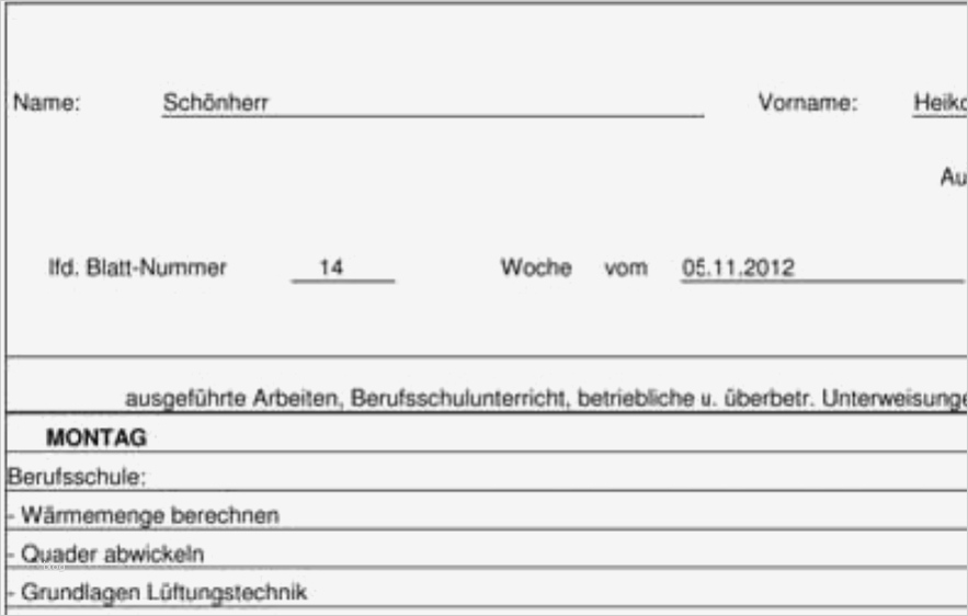 Berichtsheft Koch Vorlage Cool Keine Idee Fürs Berichtsheft Wir Haben Eine