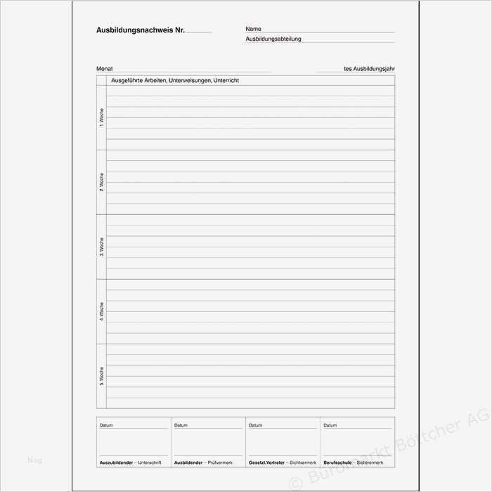 Berichtsheft Koch Vorlage Elegant Ausbildungsnachweis Ihk Vorlage – Kostenlos Vorlagen