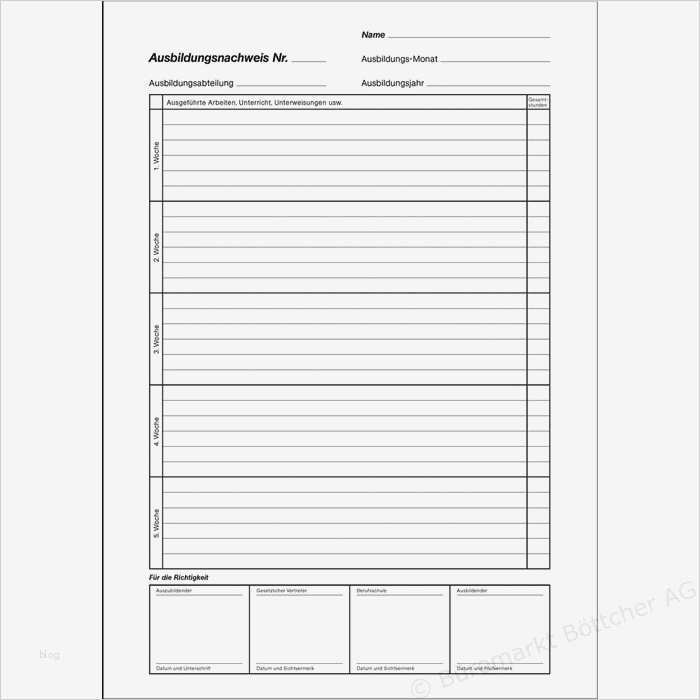 Berichtsheft Koch Vorlage Erstaunlich Ausbildungsnachweis Ihk Vorlage – Kostenlos Vorlagen