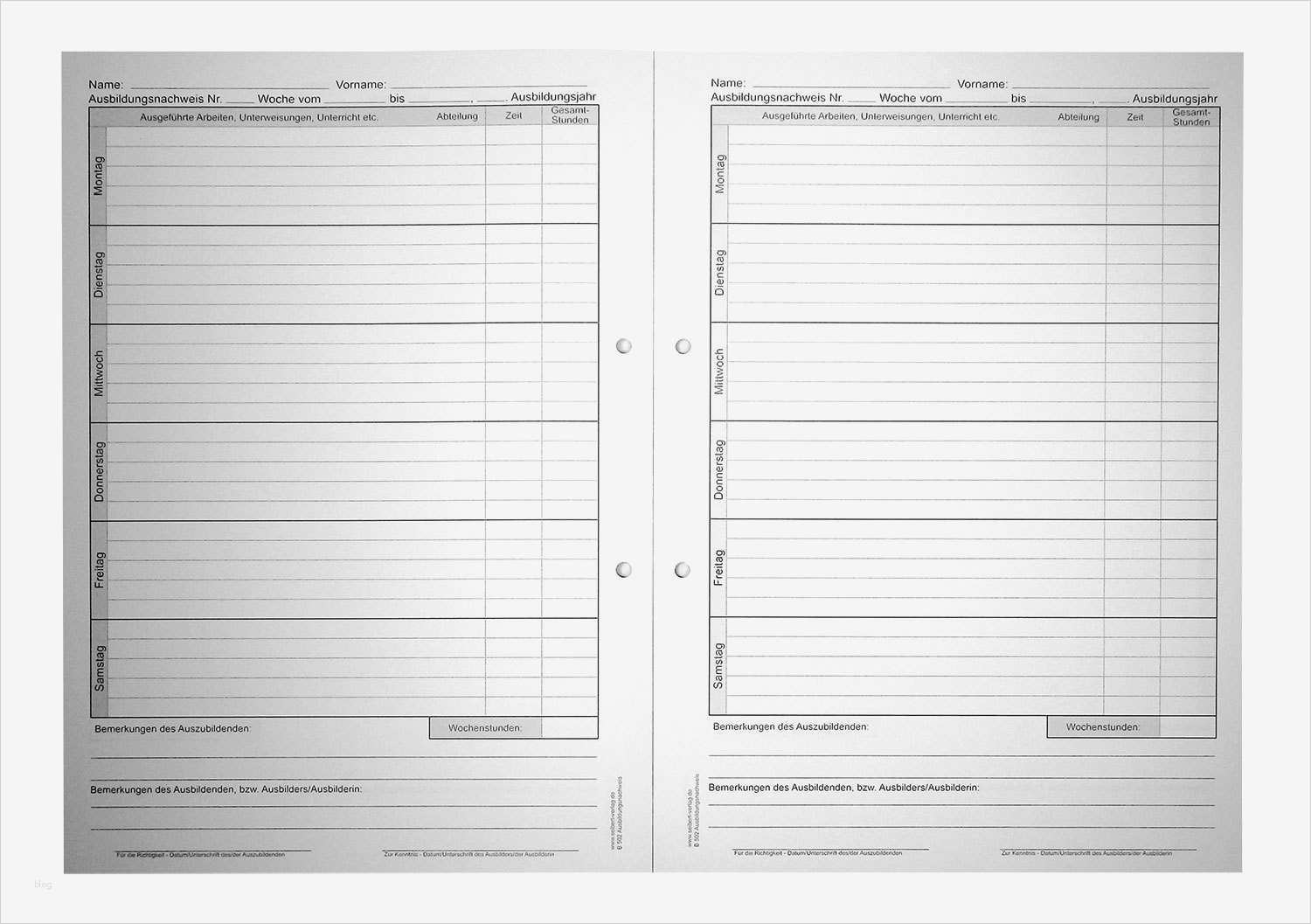Berichtsheft Koch Vorlage Erstaunlich Ausbildungsnachweis Vorlage Ihk – Vorlagen Komplett