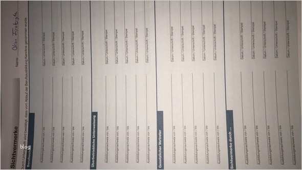 Berichtsheft Vorlage Einzelhandel Großartig Berichtsheft Was Sind Sichtvermerke Ausbildung