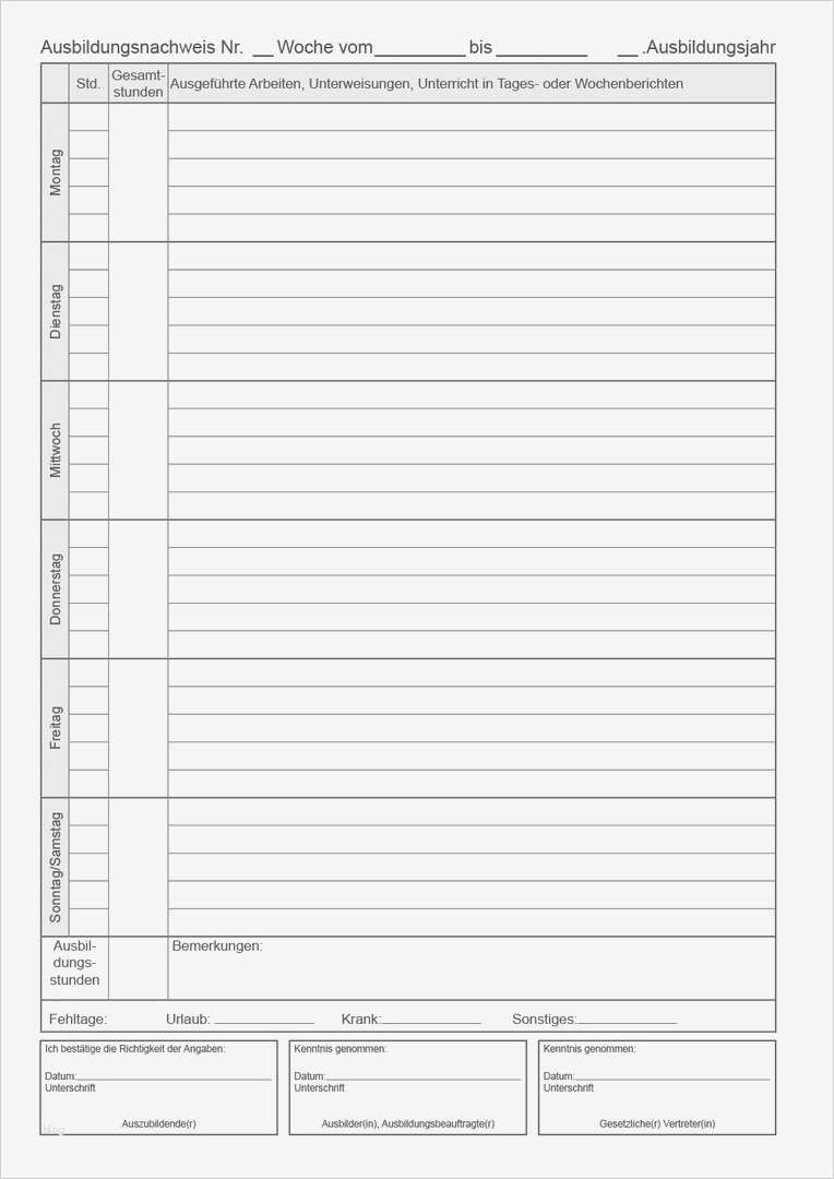 Berichtsheft Vorlage Ihk Download Bewundernswert Berichtsheft Tägl Eintragungen Und Skizzenblatt Seibert