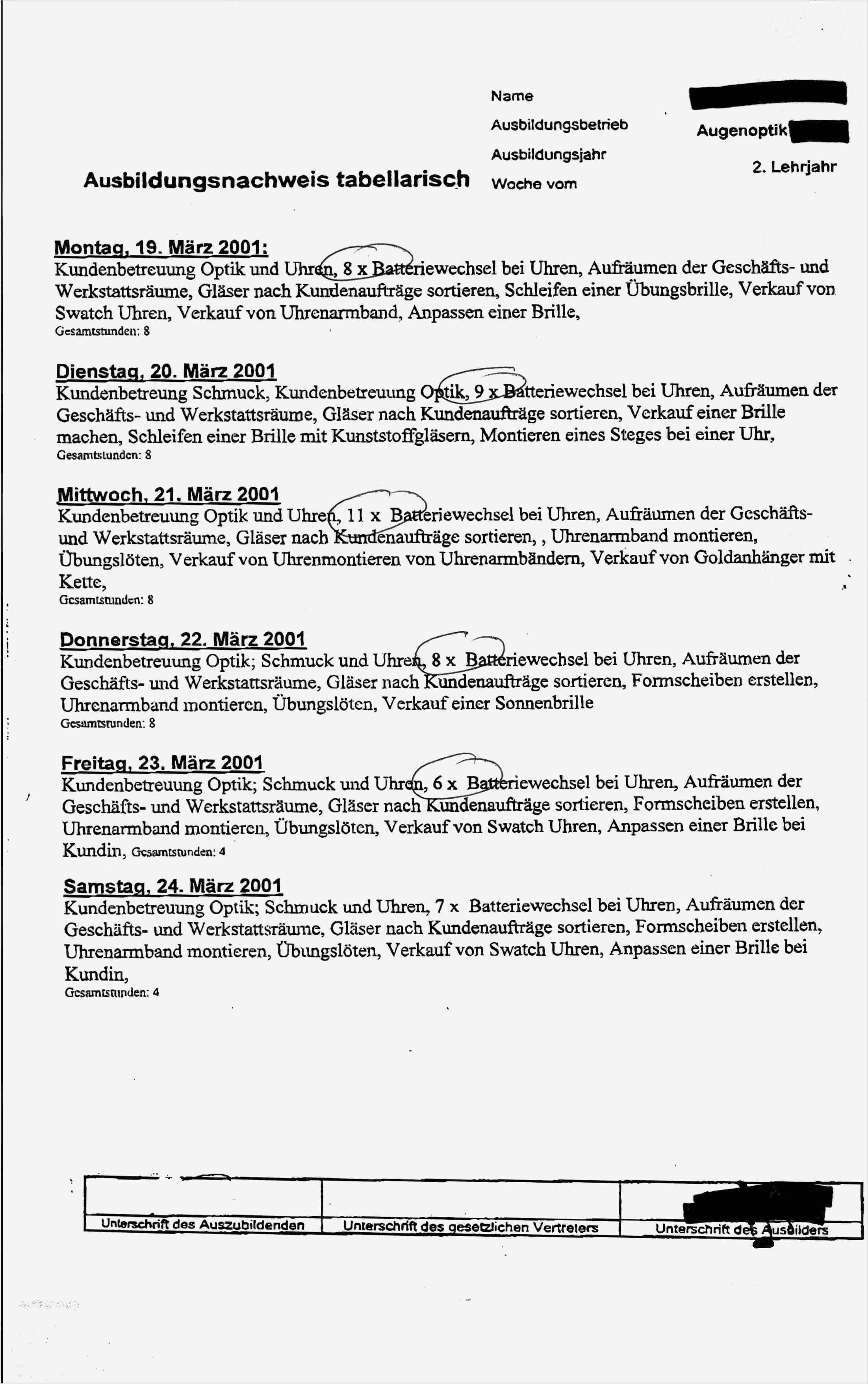 Berichtsheft Vorlage Ihk Download Neu Wochenbericht Berichtsheft