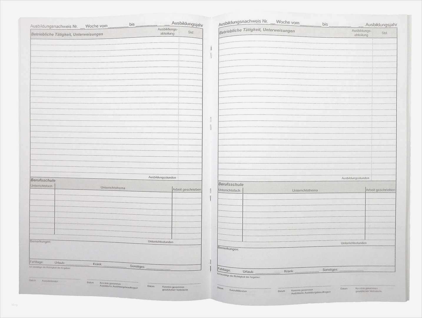 Berichtsheft Vorlage Ihk Einzigartig Berichtsheft Vorlage Ihk Großartig Wöchentliches