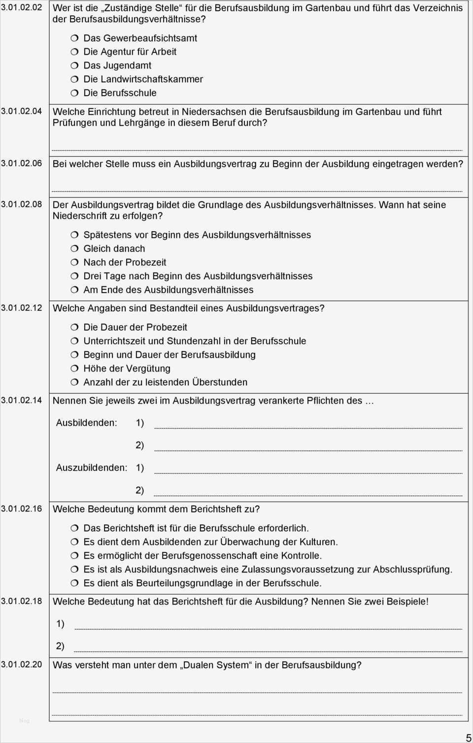 Berichtsheft Vorlage Pdf Cool Berichtsheft Galabau Muster