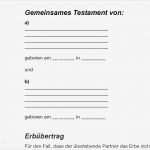 Berliner Testament Vorlage Kostenlos Best Of Ehegattentestament Testament Handschriftlich