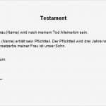 Berliner Testament Vorlage Kostenlos Großartig Testament Vorlage Testament Handschriftlich