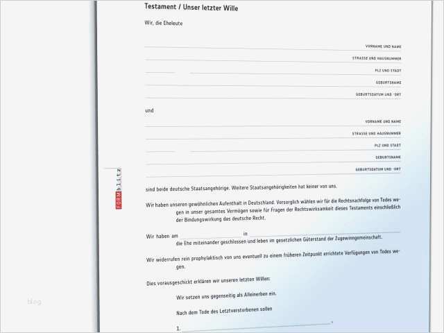 Berliner Testament Vorlage Kostenlos Pdf Einzigartig Vorlage Berliner Testament Kostenlos Einzigartig