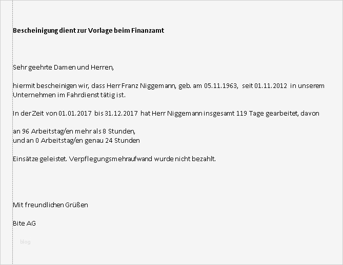 bescheinigung-zur-vorlage-beim-finanzamt-auswartstatigkeit-2016-schonste-atemberaubend-mitarbeiter-stunden-vorlage-fotos-beispiel-der-bescheinigung-zur-vorlage-beim-finanzamt-auswartstatigke Bescheinigung Auswartstatigkeit Uber 8 Stunden