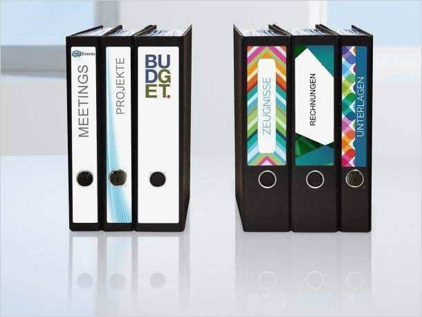 Beschriftung ordner Vorlage Wunderbar Avery Zweckform