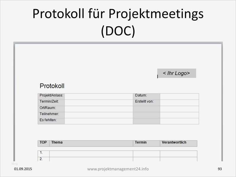 Besprechungsprotokoll Vorlage Word 2010 Gut Word Vorlage Zur Erstellung Von Protokollen