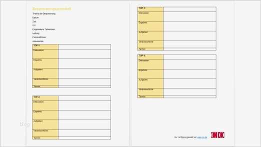 Besprechungsprotokoll Vorlage Word 2010 Neu Vorlage Fürs Besprechungsprotokoll so Schreiben Sie Das