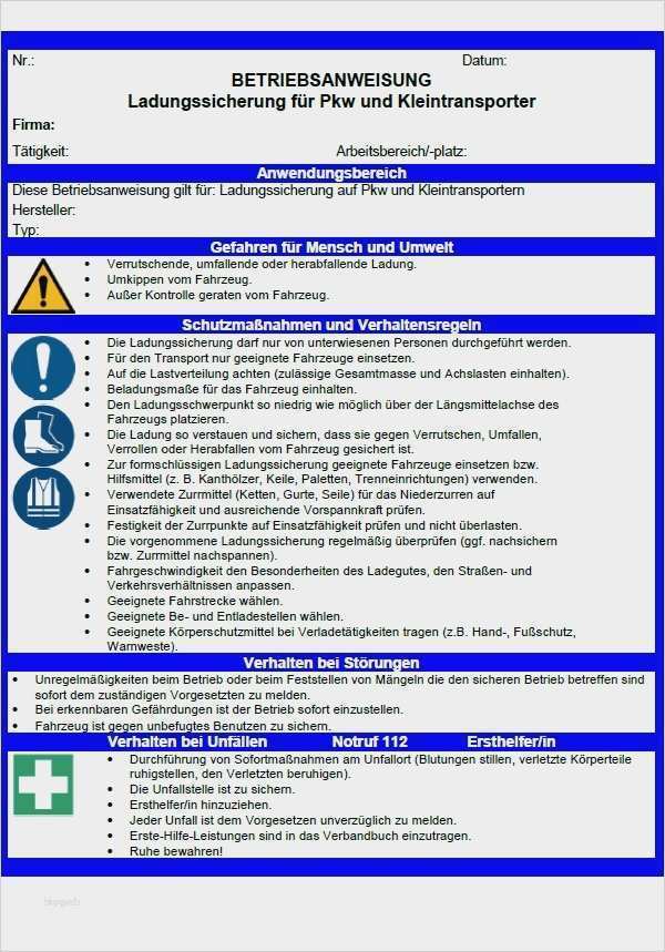 Betriebsanleitung Vorlage Einzigartig Beste Standardarbeitsanweisungen Vorlage Fotos