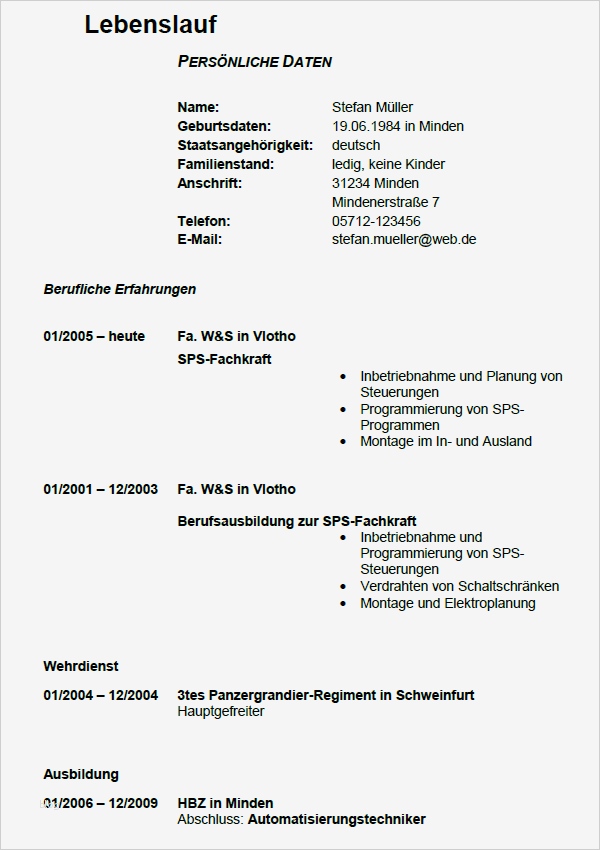 Bewerbung Als Maschinenführer Vorlage Beste Bewerbung Automatisierungstechniker Berufseinsteiger