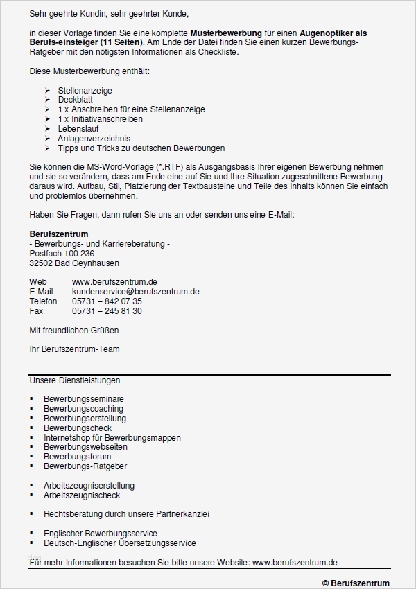Bewerbung Als Maschinenführer Vorlage Gut Vertrag Vorlage Digitaldrucke Bewerbung Optiker