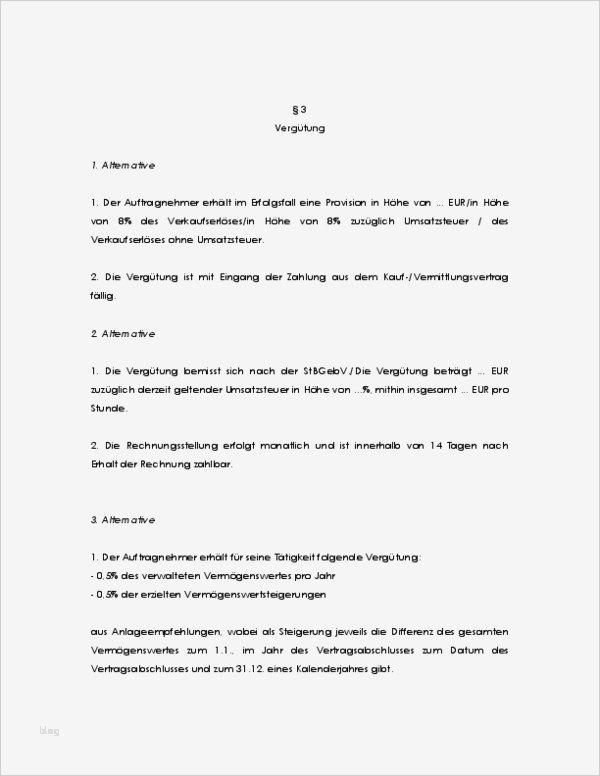 Bewerbung Als Tischler Vorlage Luxus Geschäftsbesorgungsvertrag Muster Zum Download