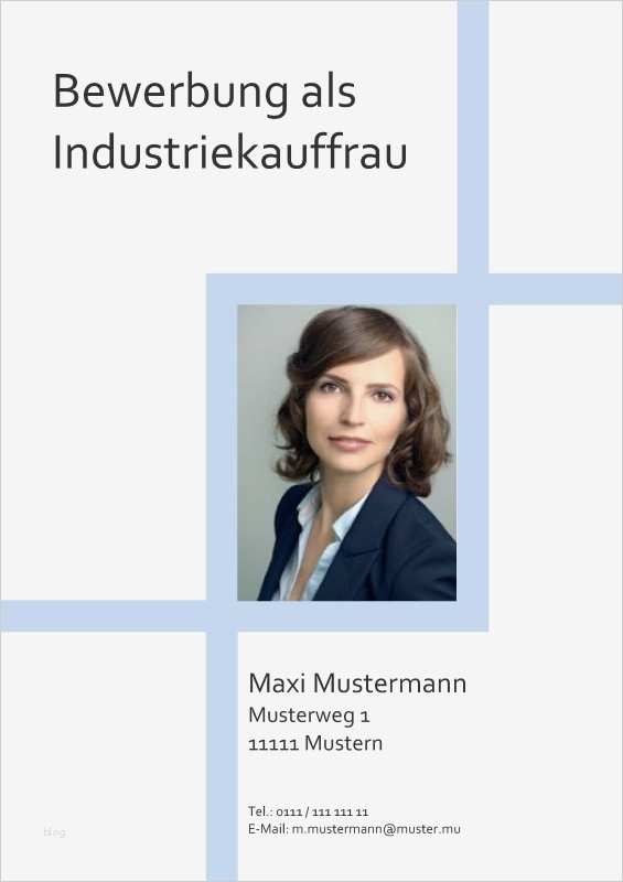 Bewerbung Ausbildung Industriekauffrau Vorlage Neu Deckblatt Bewerbung Kostenlose Muster Für Open Fice