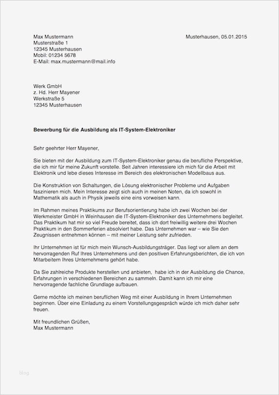 Bewerbung Ausbildung Industriekauffrau Vorlage Wunderbar Bewerbung Für Ausbildung Tipps & Vorlagen