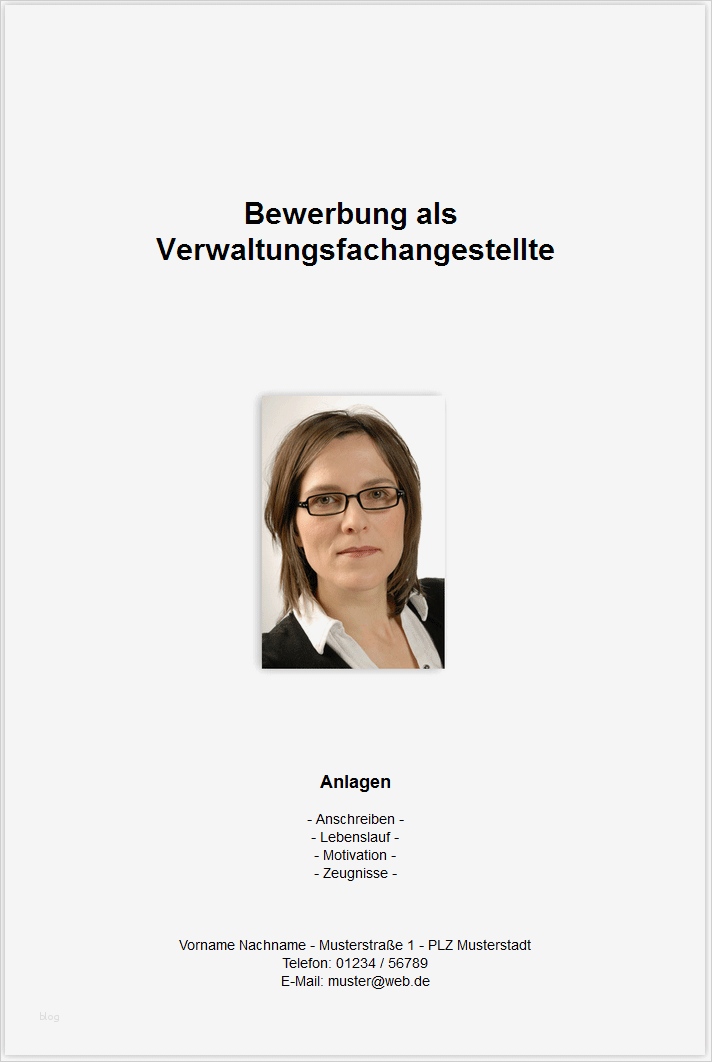 Bewerbung Ausbildung Verwaltungsfachangestellte Vorlage Erstaunlich Bewerbungsdeckblatt