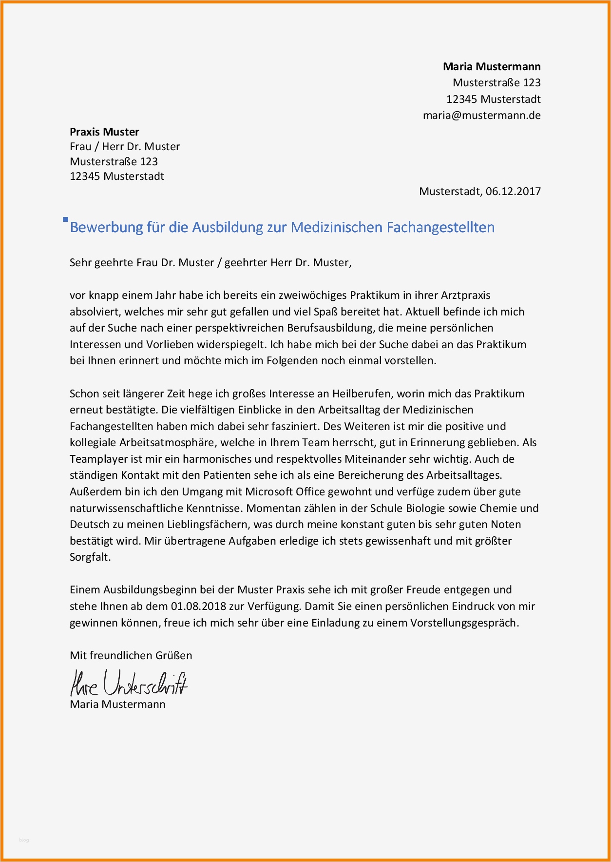 Bewerbung Ausbildung Verwaltungsfachangestellte Vorlage Gut 5 Bewerbung Für Ausbildung