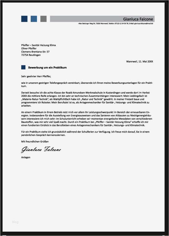 Bewerbung Ausbildung Verwaltungsfachangestellte Vorlage Luxus Praktikum Das Perfekte Anschreiben Ausbildungspark Verlag