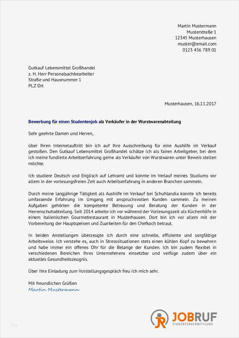 Bewerbung Babysitter Vorlage Beste Bewerbung Auf Einen Studentenjob