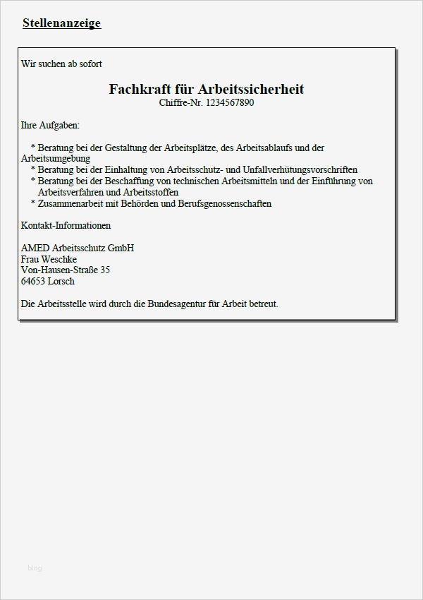 Bewerbung Busfahrer Vorlage Schönste Bewerbung Fachkraft Für Arbeitssicherheit