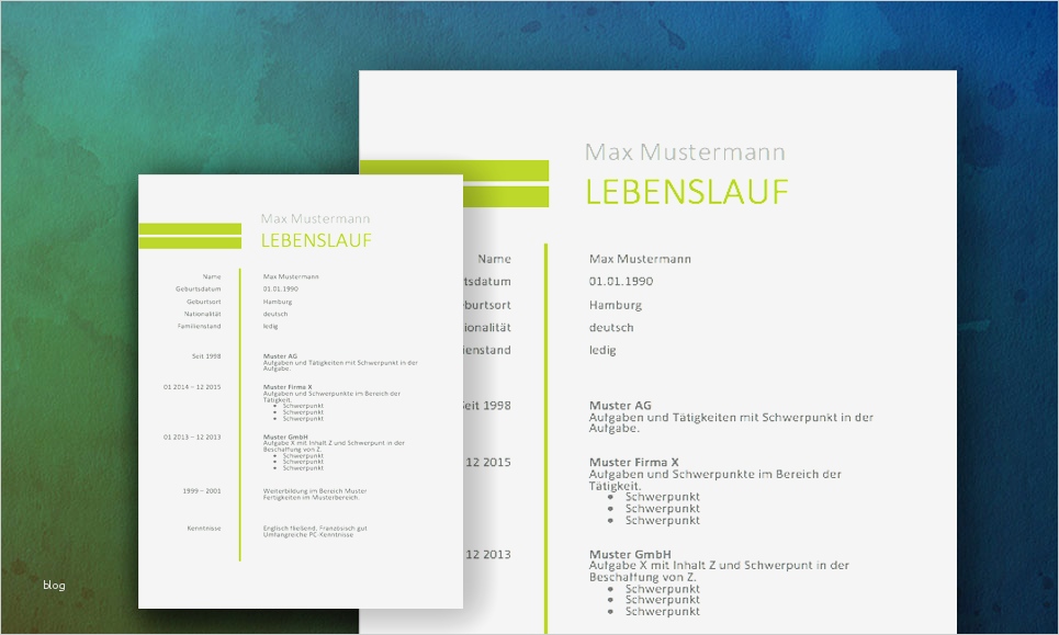 Bewerbung Deckblatt Vorlage Kostenlos Download Erstaunlich Lebenslauf Bewerbung Muster Grün Meinebewerbung